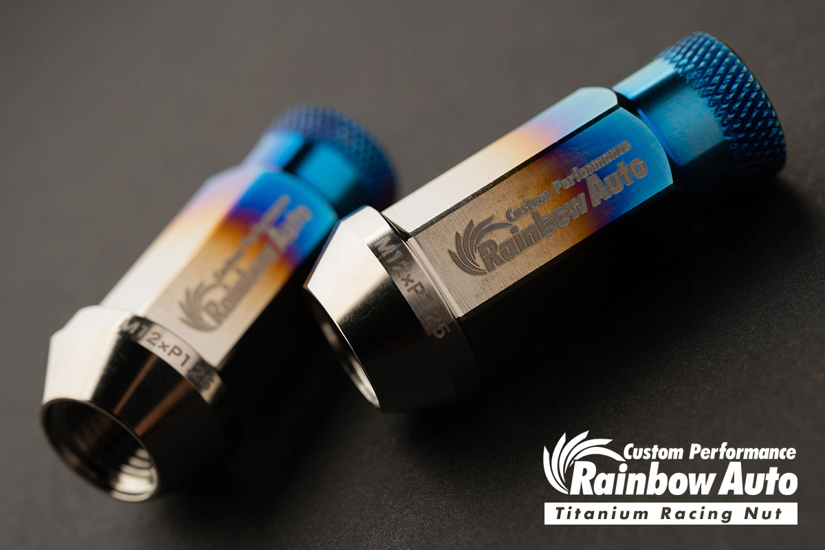 RainbowAuto(レインボーオート) チタンレーシングナット